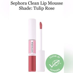 Sephora Clean Liquid Lip Mousse, Tulip